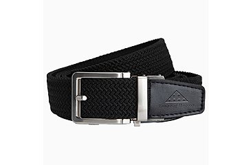 Image of Nexbelt Folds Of Honor Braided Belt, Black Stamped, Up to 50 Waist, PCD1565