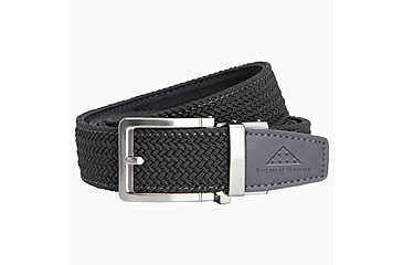 Image of Nexbelt Folds Of Honor Braided Belt, Grey Stamped, Up to 50 Waist, PCD1572