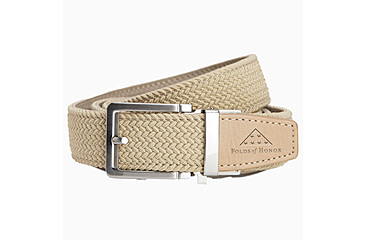 Image of Nexbelt Folds Of Honor Braided Belt, Tan, Up to 50 Waist, PCD1596