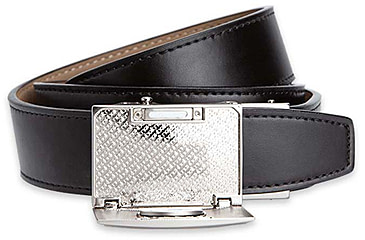 Image of Nexbelt Go-In Beveled Shield Belt, Black, PGG4515