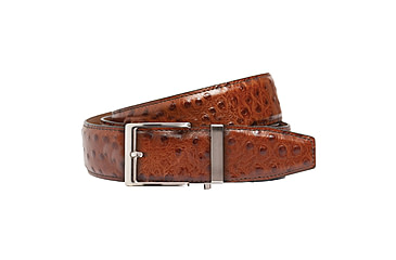 Image of Nexbelt Ostrich Belt, Brown, Up to 50" Waist, PCU1237