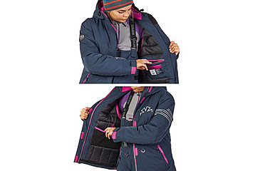 Image of Norfin Nordic Float Parka - Womens, Blue, Extra Large, 542804-XL