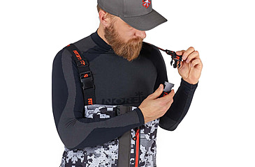 Image of Norfin Pro Dry 3 Rain Bibs - Men's, Camo, Medium, 514902-M