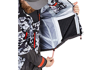 Image of Norfin Pro Dry 3 Rain Jacket - Men's, Camo, Medium, 514802-M