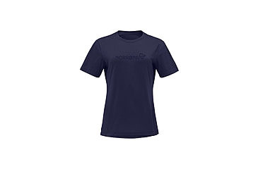 Image of Norrona /29 Cotton Norrna Viking T-Shirt - Womens, Indigo Night, Medium, 3424-21-2295-M