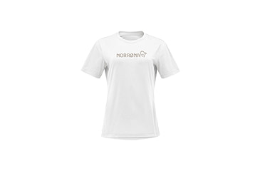 Image of Norrona /29 Cotton Norrna Viking T-Shirt - Womens, Pure White, Large, 3424-21-9000-L