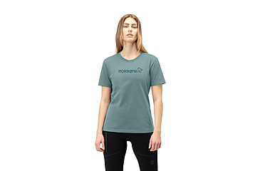 Image of Norrona /29 Cotton Norrna Viking T-Shirt - Womens, Trooper, Extra Small, 3424-21-8016-XS