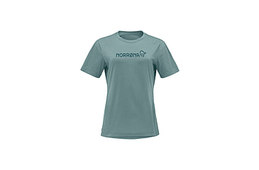 Image of Norrona /29 Cotton Norrna Viking T-Shirt - Womens, Trooper, Extra Small, 3424-21-8016-XS