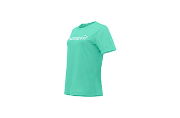 Image of Norrona /29 Cotton Norrna Viking T-Shirt - Womens, Winter Green, Extra Small, 3424-21-3009-XS