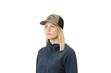 Image of Norrona /29 Flexfit Cap, Olive Night/Caviar, Small/Medium, 3420-18-3329-S/M