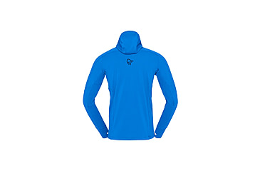 Image of Norrona Falketind Power Grid Hooded Jacket - Mens, Skydiver, Medium, 1810-23-2336-M