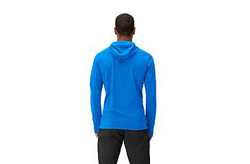 Image of Norrona Falketind Power Grid Hooded Jacket - Mens, Skydiver, Medium, 1810-23-2336-M