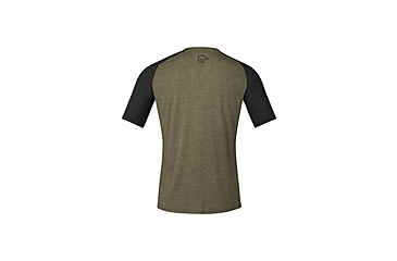 Image of Norrona Fjora Equaliser Lightweight T-Shirt - Mens, Olive Night, Small, 2233-25-3301-S