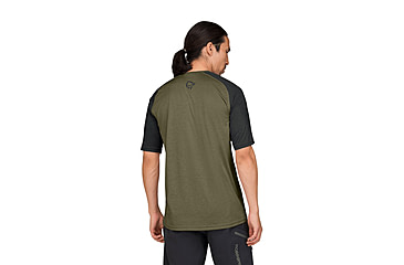 Image of Norrona Fjora Equaliser Lightweight T-Shirt - Mens, Olive Night, Small, 2233-25-3301-S