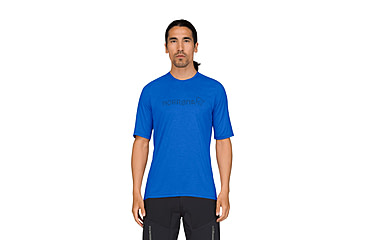 Image of Norrona Fjora Equaliser Lightweight T-Shirt - Mens, Skydiver, Large, 2233-25-2336-L