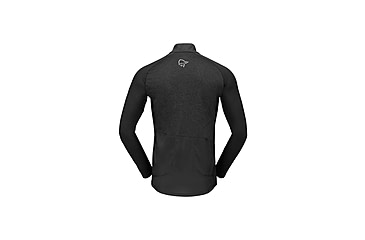 Image of Norrona Fjora Equaliser Long Sleeve Zip Top - Mens, Caviar, Small, 2214-21-7718-S