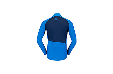 Image of Norrona Fjora Equaliser Long Sleeve Zip Top - Mens, Skydiver, Extra Large, 2214-21-2336-XL