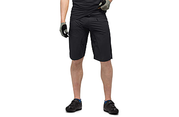 Image of Norrona Fjora Flex Midweight Shorts - Mens, Caviar Black, Medium, 2217-21 7718 M