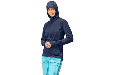 Image of Norrona Lofoten Thermal Pro Hood - Womens, Indigo Night, M, 1003-22-2295-M