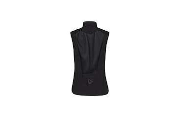 Image of Norrona Senja Aero 90 Vest - Womens, Caviar, Medium, 5823-23-7718-M