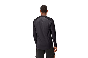 Image of Norrona Senja Equaliser Lightweight Long Sleeve Shirt - Mens, Caviar, Large, 5820-23-7718-L