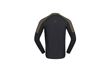 Image of Norrona Senja Equaliser Lightweight Long Sleeve Shirt - Mens, Olive Night, Extra Large, 5820-23-3301-XL