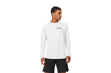Image of Norrona Senja Equaliser Lightweight Long Sleeve Shirt - Mens, Snow White, Extra Large, 5820-23-9928-XL