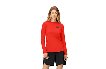 Image of Norrona Senja Equaliser Lightweight Long Sleeve Shirt - Womens, Arednalin, Extra Small, 5824-23-5630-XS