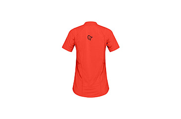 Image of Norrona Senja Equaliser Lightweight T-Shirt - Womens, Arednalin, Large, 5807-23-5630-L