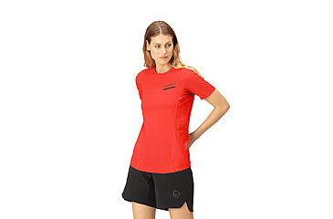 Image of Norrona Senja Equaliser Lightweight T-Shirt - Womens, Arednalin, Large, 5807-23-5630-L