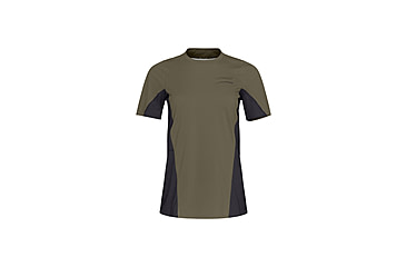 Image of Norrona Senja Equaliser Lightweight T-Shirt - Womens, Olive Night, Medium, 5807-23-3301-M