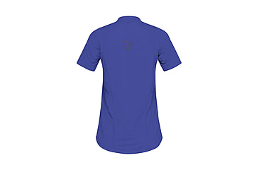 Image of Norrona Senja Equaliser Lightweight T-Shirt - Womens, Royal Blue, Medium, 5807-23-2011-M