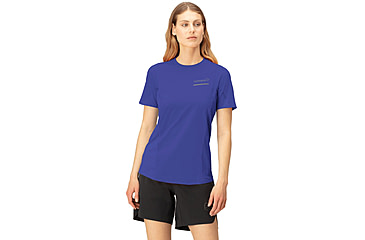 Image of Norrona Senja Equaliser Lightweight T-Shirt - Womens, Royal Blue, Medium, 5807-23-2011-M