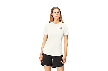 Image of Norrona Senja Equaliser Lightweight T-Shirt - Womens, Snow White, Extra Small, 5807-23-9928-XS