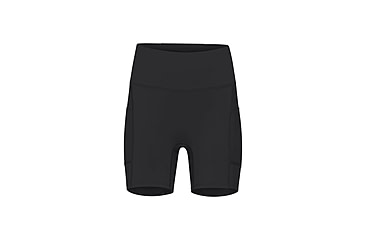 Image of Norrona Senja Equaliser Stretch 6in Tights - Womens, Caviar, Medium, 5825-23-7718-M