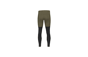 Image of Norrona Senja Equaliser Stretch Tights - Mens, Olive Night/Caviar, Extra Large, 5821-23-3329-XL