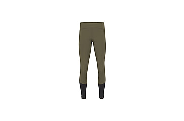 Image of Norrona Senja Equaliser Stretch Tights - Mens, Olive Night/Caviar, Extra Large, 5821-23-3329-XL