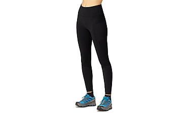 Image of Norrona Senja Equaliser Stretch Tights - Womens, Caviar, Large, 5808-23-7718-L
