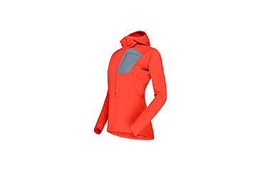 Image of Norrona Senja Warm1 Hoodie - Womens, Arednalin, Medium, 5822-23-5630-M