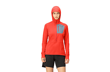 Image of Norrona Senja Warm1 Hoodie - Womens, Arednalin, Medium, 5822-23-5630-M