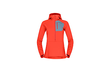 Image of Norrona Senja Warm1 Hoodie - Womens, Arednalin, Medium, 5822-23-5630-M