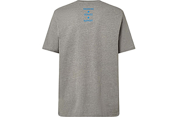Image of Oakley SI Splatter T-Shirts - Mens, Athletic Heather Grey, Large, FOA404138-24G-L