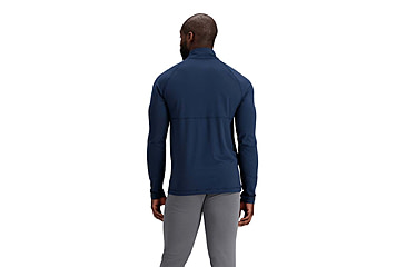 Image of Obermeyer Flex 1/4 Zip Tops - Mens, Admiral, Medium, Regular, 29016-21174-M