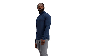 Image of Obermeyer Flex 1/4 Zip Tops - Mens, Admiral, Medium, Regular, 29016-21174-M