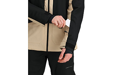 Image of Obermeyer Foraker Shell Jacket - Mens, Barley, Extra Large, 22049-24014-XL