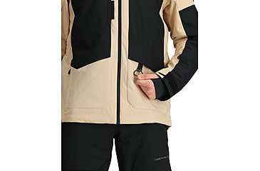 Image of Obermeyer Foraker Shell Jacket - Mens, Barley, Extra Large, 22049-24014-XL