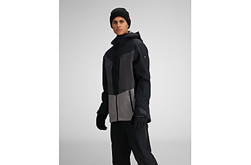 Image of Obermeyer Foraker Shell Jacket - Mens, Black, Extra Large, 22049-16009-XL
