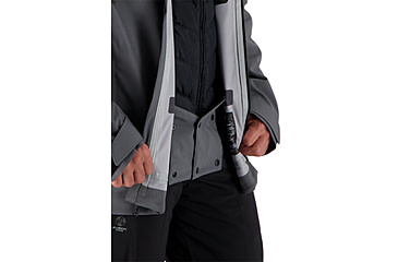 Image of Obermeyer Foraker Shell Jacket - Mens, Coal, Small, 22045-20004-S