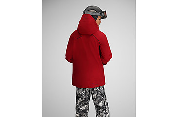 Image of Obermeyer Foraker Shell Jacket - Mens, Rustic Red, Medium, 22049-24046-M