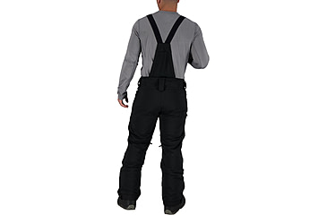 Image of Obermeyer Force Suspender Pant - Men's, Small, Regular Inseam, Black, 25042-16009-S